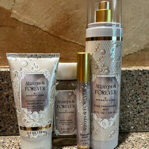 Bath & Body Works Always & Forever Bridal Set!